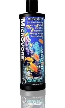 Brightwell Aquatics Microvore - Microdiet for Plamktivorous Fishes & Corals, 250 ml. / 8.5 oz.