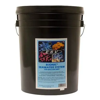E.S.V. B-Ionic Seawater System 100 Gallon Salt Mix w/ Measuring Supplies