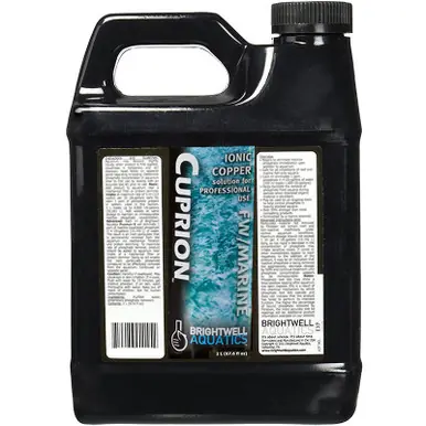 Brightwell Aquatics Cuprion - Stabilized Ionic Copper Solution 2L. /67.6 fl. oz.