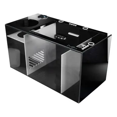 Bashsea SS-30 Signature Series Sump, 30 x 15 x 16 in. - White/Black