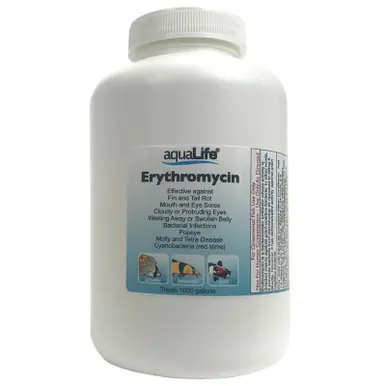 Erythromycin – Treats 1,000 Gallons - AquaLife