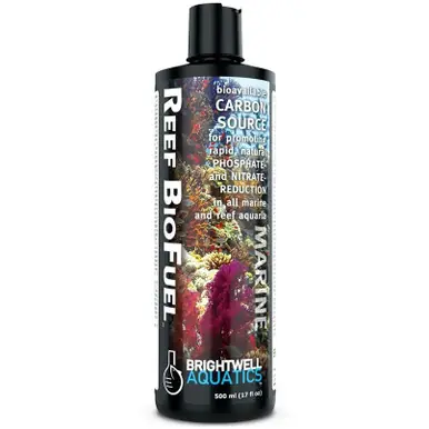 Brightwell Aquatics Reef BioFuel - Enhances Nutrient Uptake in Marine Aquaria, 20 Liters / 5.3 gal.