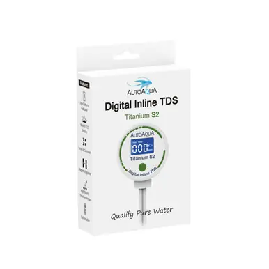 AutoAqua Digital Inline TDS - Titanium S2