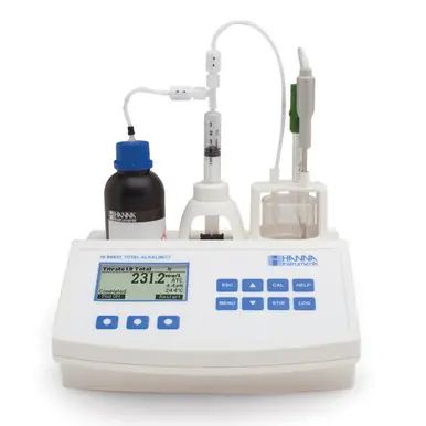 Hanna HI84531U-01 Mini Titrator for Measuring Titratable Alkalinity in Water and Wastewater