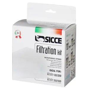 Sicce Whale 350/500 Sponge 3 PK - 1x10ppi & 2x20ppi