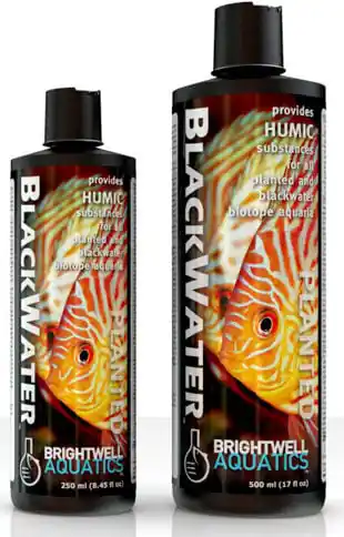 Brightwell Aquatics Black Water Conditioner for Fresh Water Aquaria, 20 Liters / 5.3 gal.