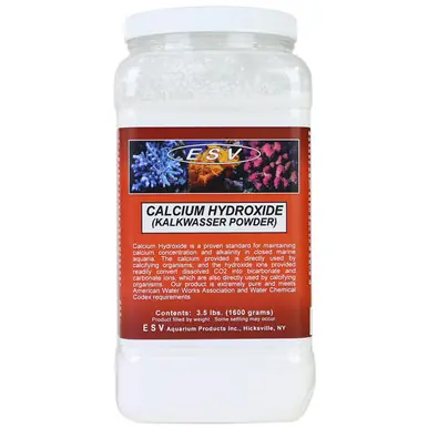 ESV Calcium Hydroxide, Kalkwasser Powder, 3.5 lb. - E.S.V.