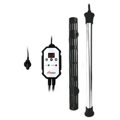 Finnex HMU-300S Titanium Heater With Controller, 300 Watts