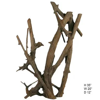 Malaysian Driftwood, Super WYSIWYG 35" x 20" - AquaCave