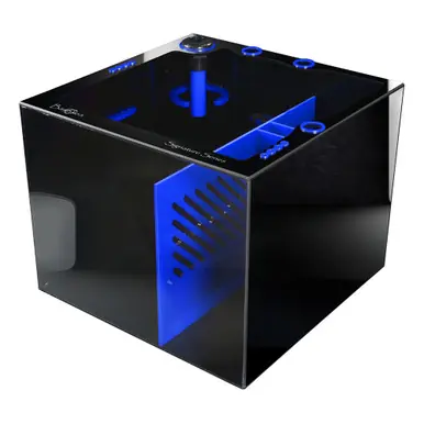 Bashsea SS-Cube Signature Series Sump, 20 x 20 x 16 in. - Blue/Black