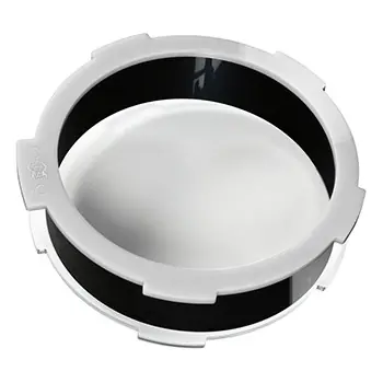 Bashsea I Sea 8 Coral Viewer 8.5 x 8.5 x 2.5 in. - White