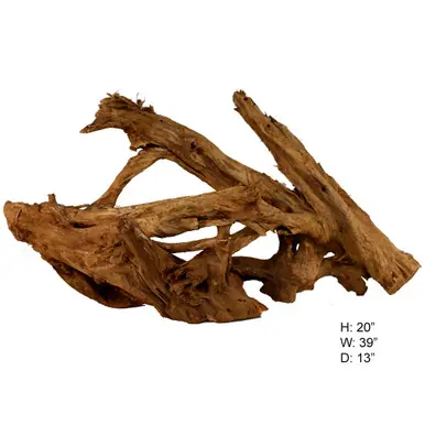 Malaysian Driftwood, Super WYSIWYG 20" x 39" - AquaCave