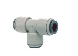 John Guest 1/4" x 1/4" x 1/4" Union Tee- White
