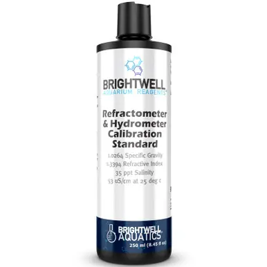 Brightwell Aquatic Refractometer Calibration Standard, 250 ml. - Brightwell Aquatics