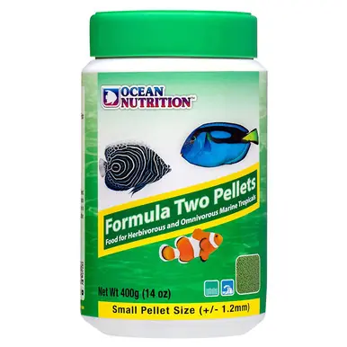 Ocean Nutrition Formula Two Marine Pellets, Small, 400 gr. / 14 oz.