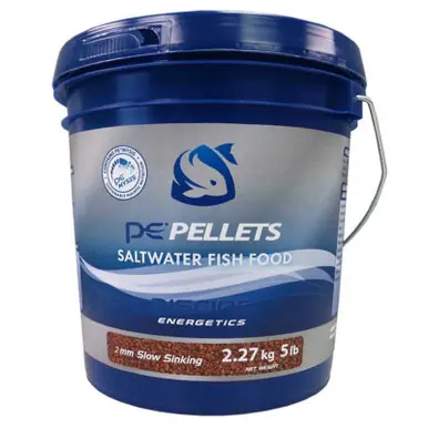 Piscine Energetics Mysis Pellets Saltwater 5 lbs Pail (2mm)