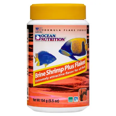 Ocean Nutrition Brine Shrimp Plus Flakes, 5.5 oz.