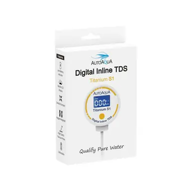 AutoAqua Digital Inline TDS - Titanium S1