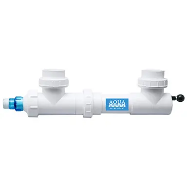 Aqua UV Twist 25 Watt UV Sterilizer With Wiper - White
