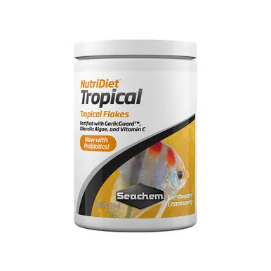 Seachem NutriDiet Tropical Flakes w/Probiotics 100 gr.