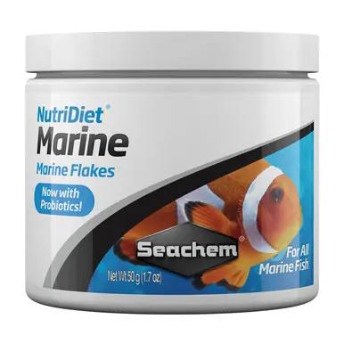 Seachem NutriDiet Marine Flakes w/ Probiotics 50 gr.