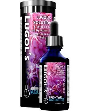 Brightwell Aquatics Lugol's Solution - Advanced Iodine for Reef Aquaria, 30 ml. / 1 oz.