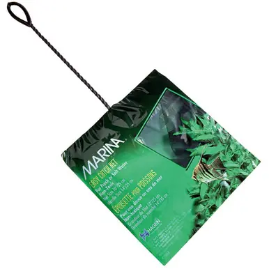 Hagen Marina 2" Black Coarse Nylon Fish Net w/10" Handle - Fluval