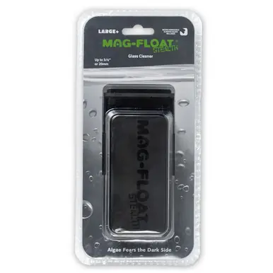 Mag-Float STEALTH Large+ Glass Aquarium Cleaner (3/4" or 20mm)