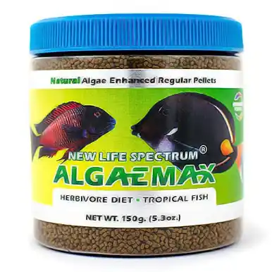 New Life Spectrum Naturox Series - Algaemax Regular Sinking Pellet (1mm) 150g