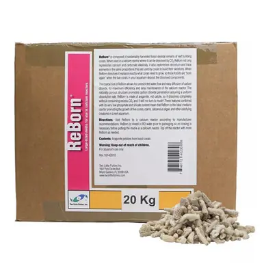 Two Little Fishes ReBorn Calcium Reactor Media 44 lbs. Box - Two Little Fishies