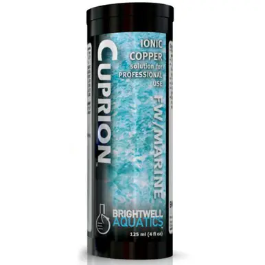 Brightwell Aquatics Cuprion - Stabilized Ionic Copper Solution 125 ml. /4 fl. oz.