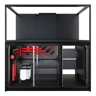 Red Sea REEFER S-700 G3, 185 Gal. Aquarium Kit, Black