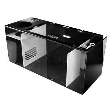 Bashsea SS-36 Signature Series Sump, 36 x 15 x 16 in. - White/Black