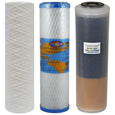 Replacement Cartridge set for SpectraPure CSPDI RO/DI Systems