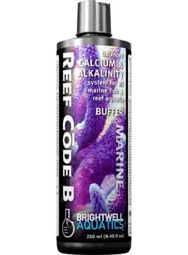 Brightwell Aquatics Reef Code B - Balanced Calcium & Alkalinity System, Part B (Alkalinity), (20 Liters / 5.3 gal.