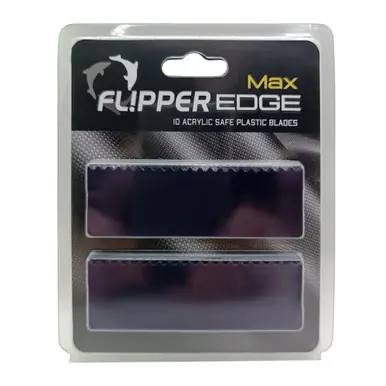 Flipper Edge Max Acrylic Safe Plastic Blades - 10 Pack
