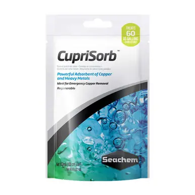 Seachem Cuprisorb 100 ml. Bagged