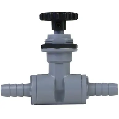 Precision Needle Valve with 3/8" Barb Fittings - AquaCave