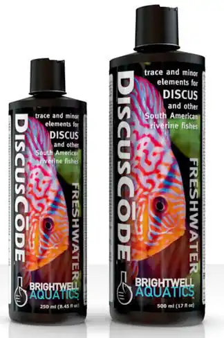 Brightwell Aquatics DiscusCode trace mineral supplement for Discus, 2 Liters / 67.6 oz.