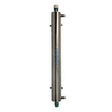 Aqua UV Stainless Steel 200 watt UV Sterilizer, 2" Outlets by Aqua Ultraviolet