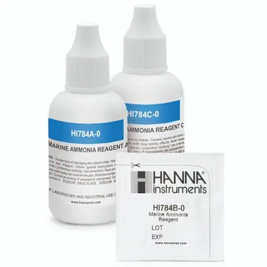 Hanna HI784-25 Marine Ammonia HC Checker Reagents - 25 tests