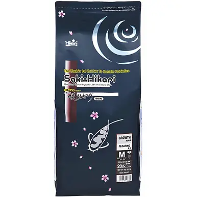 Hikari Saki-Hikari Growth KOI Diet Floating Pellet Medium 11 lbs.