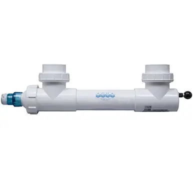 Aqua UV Classic 25 watt Sterilizer 2" With Wiper - White