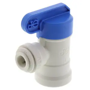 John Guest 1/4" x 1/4" Female Elbow Adaptor Ball Valve - John Guest (JG)