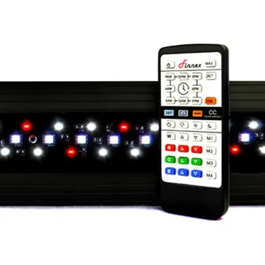 Finnex Planted 24/7 CRV CC 30" Automated LED Fixture - Black