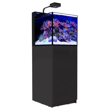 Red Sea Max Nano Peninsula G2 Aquarium with ReefLED - Inc Black Cabinet