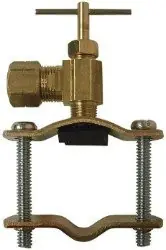 Self-Piercing Saddle Valve for Up To 1" Pipe