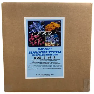ESV B-Ionic Seawater System 200 gal. refill unit (packaged in two boxes)