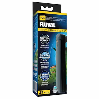 Fluval P25 - 25W Submersible Aquarium Heater
