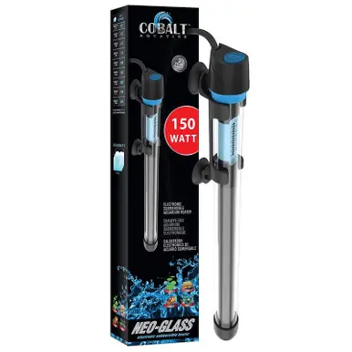 Cobalt Neo-Glass Submersible Aquarium Heater - 150 Watt